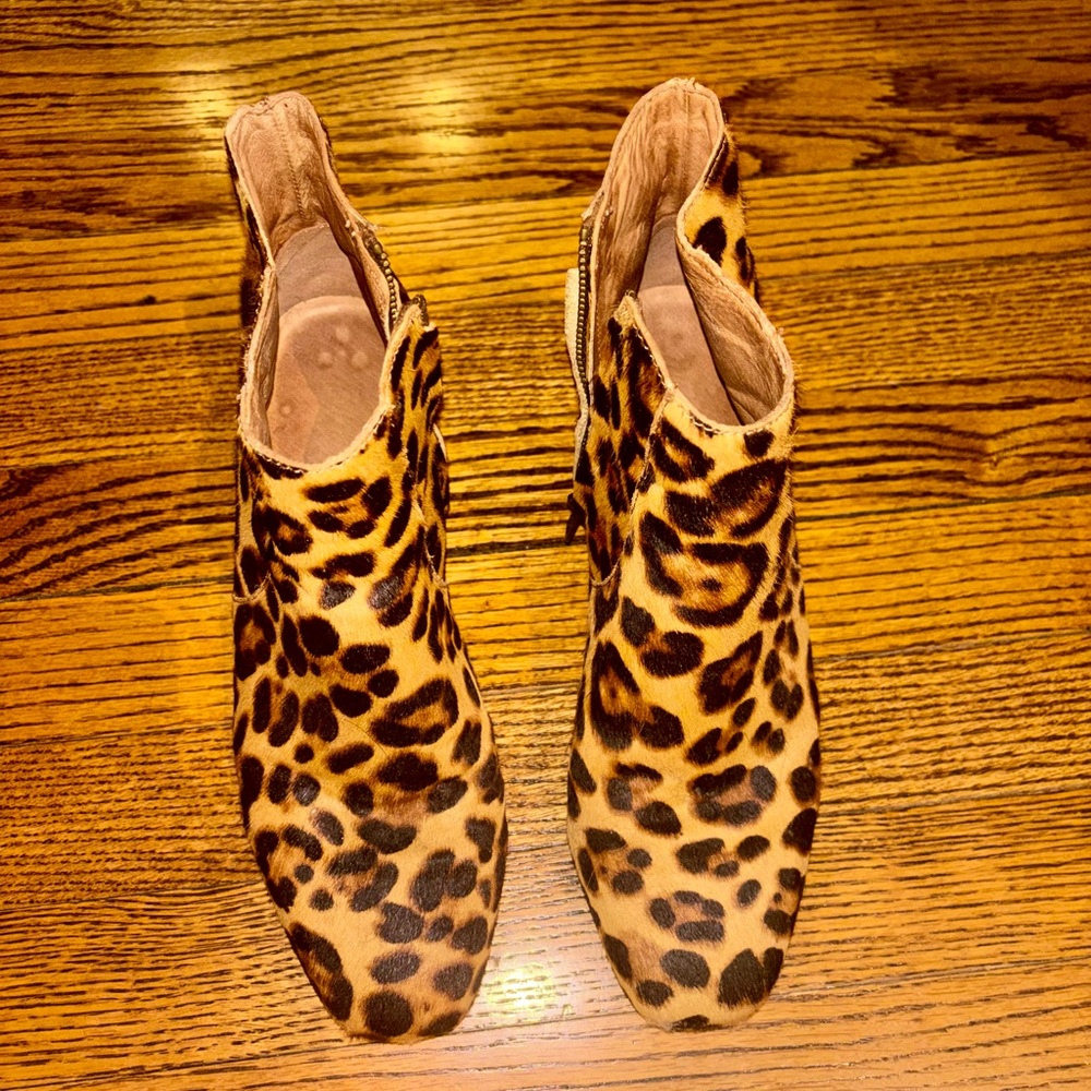 Madewell Leopard Booties